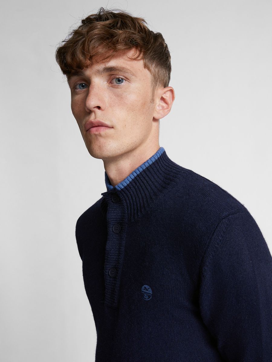 North Sails Maglione Uomo Bottoni NORTH SAILS GOLF Uomo