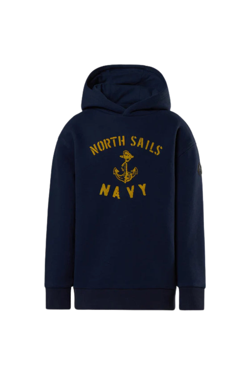 NORTH SAILS - FELPA CON CAPPUCCIO - Bambini e ragazzi - Maglieria