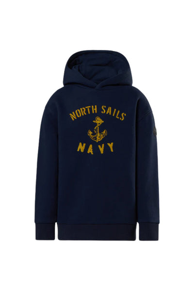 NORTH SAILS - FELPA CON CAPPUCCIO - Bambini e ragazzi - Maglieria