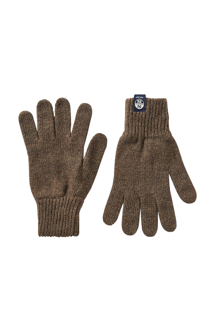 Guanti Da Uomo In Pelle Nappa Touchscreen E Damascata Colore Bordeaux - 10